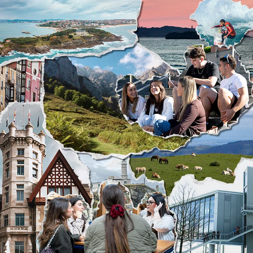 Cesine students enjoying Santander, its coast, mountains and campus